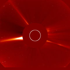 Image of solar wind