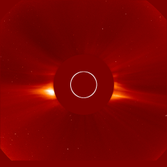 Image of solar wind