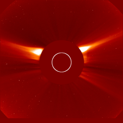 Image of solar wind