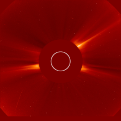 Image of solar wind