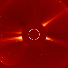 Image of solar wind