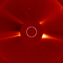 Image of solar wind