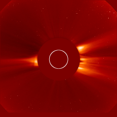 Image of solar wind