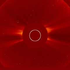 Image of solar wind