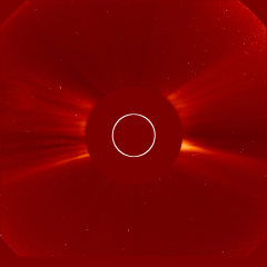 Image of solar wind