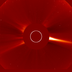 Image of solar wind