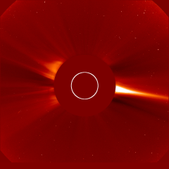 Image of solar wind