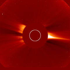 Image of solar wind