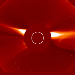 Image of solar wind