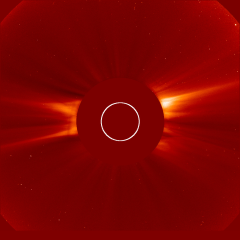 Image of solar wind