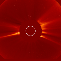 Image of solar wind