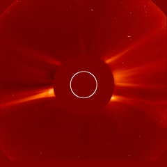 Image of solar wind