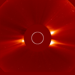 Image of solar wind