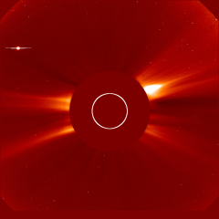 Image of solar wind