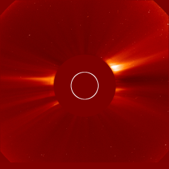 Image of solar wind