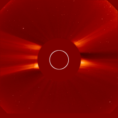 Image of solar wind