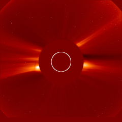 Image of solar wind