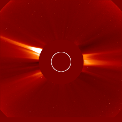 Image of solar wind