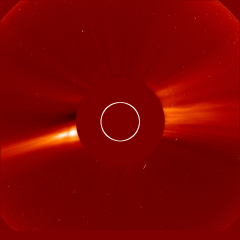 Image of solar wind