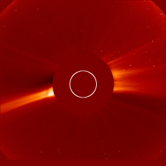 Image of solar wind