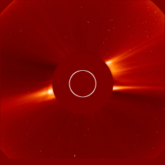 Image of solar wind