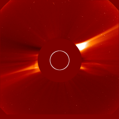 Image of solar wind