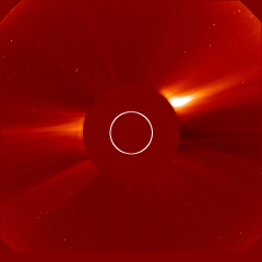 Image of solar wind