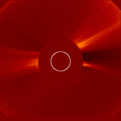 Image of solar wind