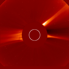 Image of solar wind