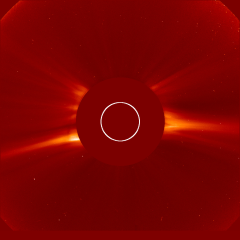 Image of solar wind