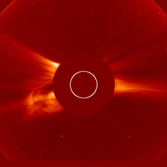 Image of solar wind