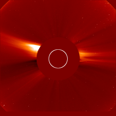 Image of solar wind