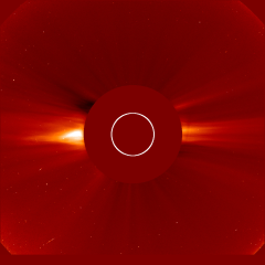 Image of solar wind