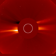 Image of solar wind