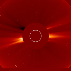 Image of solar wind