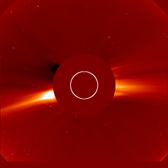 Image of solar wind