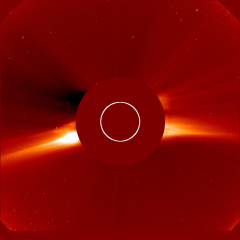 Image of solar wind