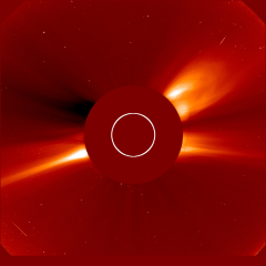 Image of solar wind