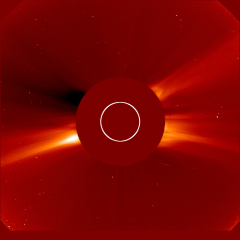 Image of solar wind