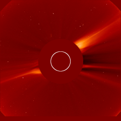 Image of solar wind