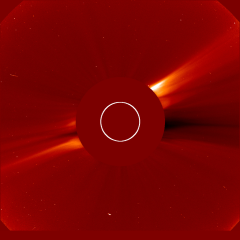 Image of solar wind