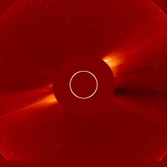 Image of solar wind