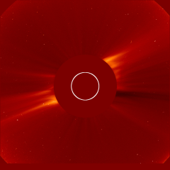 Image of solar wind