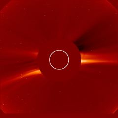 Image of solar wind