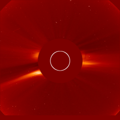 Image of solar wind