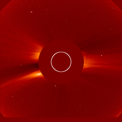 Image of solar wind