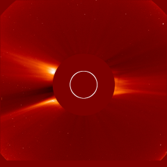 Image of solar wind