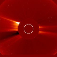 Image of solar wind