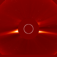 Image of solar wind