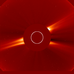 Image of solar wind